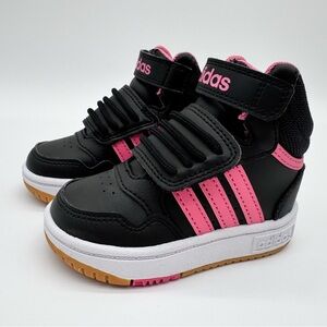 Adidas Hoops Mid 3.0 Basketball Shoes in Core Pink Fusion Baby Size 5
